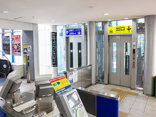 新浜松駅のエレベーター