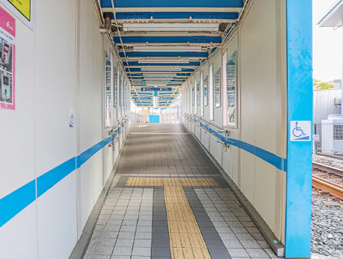 浜北駅のスロープ