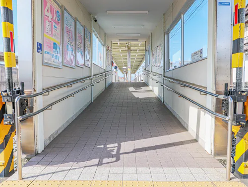 遠州小林駅のスロープ