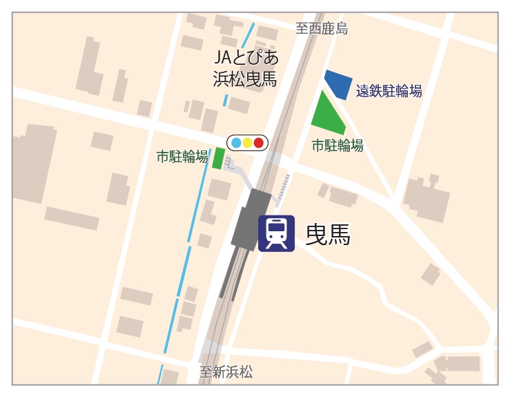 曳馬駅 送迎スペース